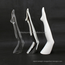 Top PC transparent leg plastic female leg mannequin plastic legs mannequins